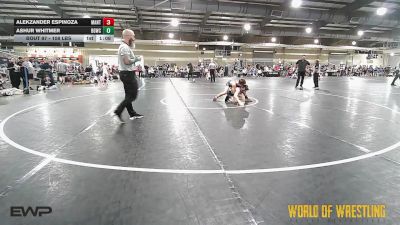 108 lbs Round Of 16 - Alekzander Espinoza, MANTANONA-TC vs Ashur Whitmer, Big Game Wrestling Club
