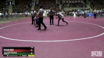 170 lbs 1st Place Match - Dalton Kovacs, Baker HS vs Kylan Pace, Smiths Station Hs