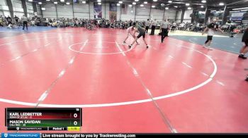 120 lbs Rd# 9- 2:15pm Saturday Final Pool - Karl Ledbetter, Sons Of Atlas vs Mason Savidan, Cali Red