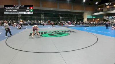 135 lbs Quarterfinal - Alexa Torres, Golden West vs Makayla Power, Shadow Ridge