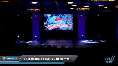 Champion Legacy - Kloey Mullin [2022 Senior - Solo - Lyrical Day 2] 2022 ASCS Wisconsin Dells Dance Grand Nationals and Cheer Showdown