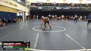 149 lbs Quarterfinal - Tobias Robert -Larson, Lassen College vs Adam Duong, Rio Hondo College