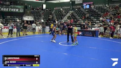 71 lbs Semifinal - Eli Armstrong, ID vs Jack Seago, MO