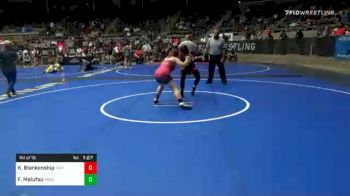 142 lbs Prelims - Karliegh Blankenship, Ram Wrestling Academy vs Fenunuivao Malufau, Team Pride