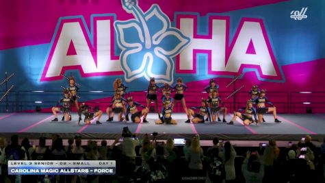 Carolina Magic Allstars - Force [2025 L3 Senior - D2 - Small Day 1] 2025 Aloha Gatlinburg Showdown