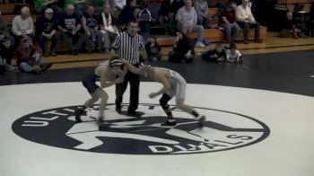 132 lbs.  Cole Clever Brookville  vs  Dylan Durso Reynolds