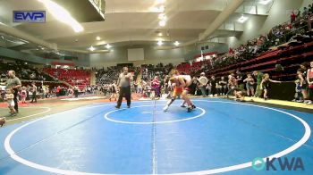 160 lbs Semifinal - Braxton Herring, Skiatook Youth Wrestling vs Racyn Mayo, Tonkawa Takedown Club