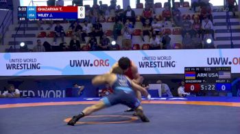 70 kg 1/8 Final - Tigran Ghazaryan, Armenia vs John Wiley, United States