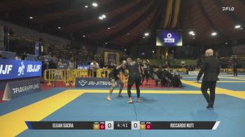 Elijah Sacra vs Riccardo Nuti 2026 IBJJF European NoGi