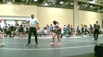 80 lbs 3rd Place - Martha Alvarado, Southwest Stallions WC vs Lilly Rollans, Gold Rush Wr Ac