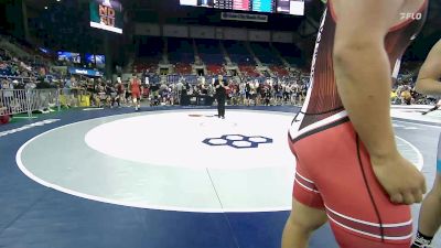215 lbs Champ. Rd Of 64 - Levi Bussey, CA vs Daniel Hoke, OH