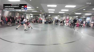 138 lbs Quarterfinal - Lochlan McCormack, All In Wrestling Academy vs Luke Johnson, FCA Idaho Gold Wrestling Club