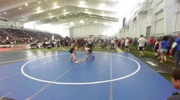 88 lbs Quarterfinal - Joseph Borrego, Bobcat WC vs Matthew Newton, Gold Rush Wrestling