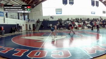 149 lbs Quarterfinal - Nathan Westinghouse, Hiram vs Bryce Rodriguez-Uram, Washington & Jefferson