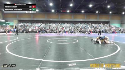 170 lbs Round Of 16 - Aiden Dancer, Esteem Wrestling Academy vs Benjamin Johansen, Askeo International Matclub