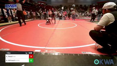 73 lbs Consi Of 4 - Kingston Reed, Raw Wrestling Club vs Austin Mittasch, Morrison Takedown Club