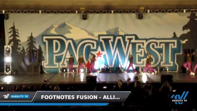 Footnotes Fusion - Alliance [2023 Senior - Hip Hop - Small Day 1] 2023 The American Masterpiece San Jose National & PW Dance Grand National