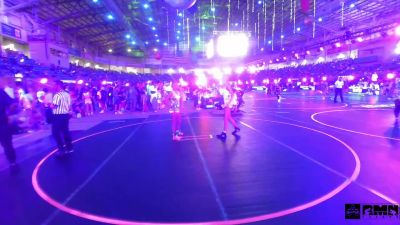 101 lbs Quarterfinal - Ella Coomes, No Team vs Victoria Couch, Island Girls Wrestling