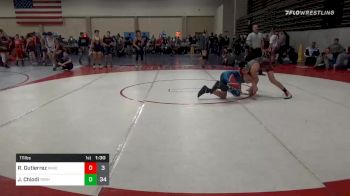 111 lbs Prelims - Riley Gutierrez, Wisconsin Red MS vs Jason Chiodi, Triumph Blue MS