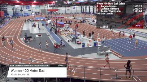 Women's 400m, Finals 12