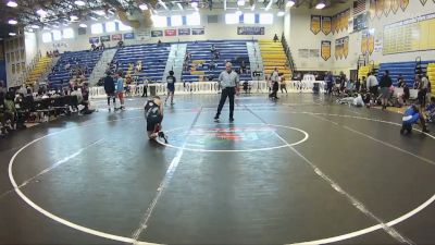 126 lbs Round 2 (8 Team) - Daniel Buford, ADale WC vs Tyson Warner, Longwood WC
