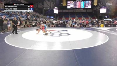 106 lbs Cons. Rd Of 32 - Nolan Ourada, MN vs William Webb, NJ