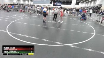 150 lbs Cons. Round 2 - Nash McMilian, Team Idaho Wrestling Club vs Ryder Seago, Owasso Takedown Club