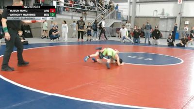 56 lbs Cons. Sub-semis - Mason Hong, All-Phase Wrestling Club vs Anthony Martinez, Mat Rattlers (Tri-Cities)