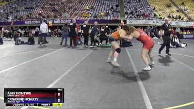 180 lbs Quarters & 1st Wb (16 Team) - Catherine McNulty, Indiana Tech vs Abby McIntyre, Grand View