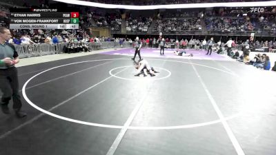 Cons. Round 1 - Ethan Harris, Philip/Kadoka Area/Wall vs Von Mogen-Frankfort, Hot Springs