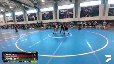 165 lbs Round 5 - Victoria Ocasio, Rio Vista Wrestling vs Aiden Garcia, X-CLUSIVE Wrestling