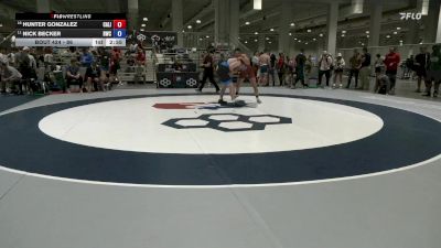 86 lbs Cons. Round 4 - Hunter Gonzalez, California vs Nick Becker, Ranger Wrestling Club