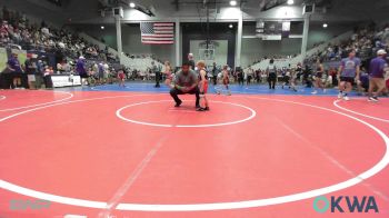 52 lbs Quarterfinal - Aspen Coe, Hilldale Youth Wrestling Club vs Colton Contreras, Raw Wrestling Club
