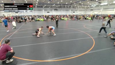138 lbs Cons. Round 3 - Kaden Clopton, Unattached vs Sontonio Sessa, Howe Wrestling School