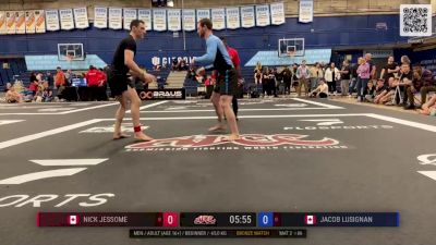 Nick Jessome vs Jacob Lusignan 2024 ADCC Montreal Open