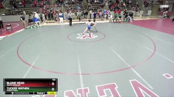 113 lbs Quarterfinal - Tucker Wathen, Forest Park vs Blaine Mead, South Spencer