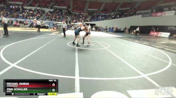 5A-152 lbs Champ. Round 1 - Finn Schuller, Bend vs Michael Owens, Springfield