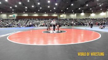 100 lbs Semifinal - Isabel Valenzuela, Rough House vs ALIXES HERADIA, Tulare Titans Wrestling Club