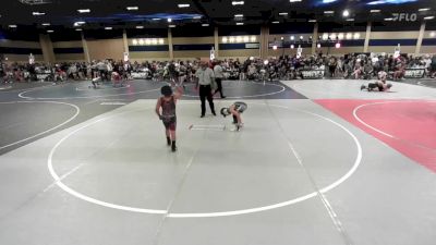 74 lbs Semifinal - Vincent Abania, Oakdale WC vs Jalen Pacheco, Wolfpack Wr Ac