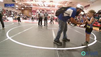 43 lbs Round Of 32 - Theodore Rushing, Bartlesville Wrestling Club vs Rowdy Tyler, Berryhill Wrestling Club