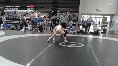111 lbs Rr Rnd 3 - Dominic Bocchino, Apex - MSE vs Apollo Alverez, Ruthless Maize - MSE