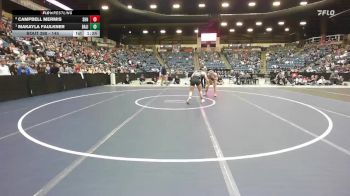 145 lbs 1st Place Match - Makayla Faulkner, Basehor-Linwood HS vs Campbell Mermis, Spring Hill HS