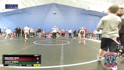 110 lbs Semis (4 Team) - Brecken Grav, Firebird Elite vs Wyatt Strick, Slyfox Black