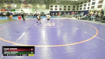 125 lbs Cons. Round 2 - Tyler Johnson, Avila vs Denias Johnson, Graceland University