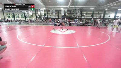 93 lbs Semifinal - Quintin Hunt, FCA Wrestling vs Jeriah Villatoro, Legacy Wrestling