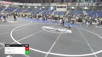 120 lbs Consi Of 16 #2 - Conner Derry, Bear Cave WC vs Brody Pitner, Midwest Destroyers