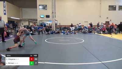 90 lbs Rr Rnd 3 - Chase Stegena, Silo WC K-8 vs Luke Striner, Third Monkey K-8