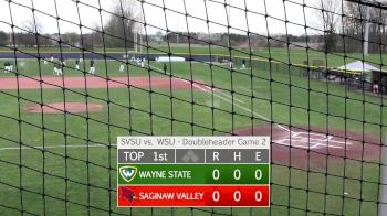 Replay: Wayne State (MI) vs Saginaw Valley St. | Apr 22 @ 1 PM