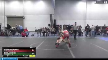 110 lbs Round 3 (8 Team) - Declan Koch, Team Shutt vs Carden Wagner, PA Alliance Red