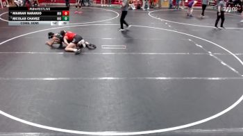 150 lbs Cons. Semi - Niamiah Naranjo, Minico vs Nicolas Chavez, Burley